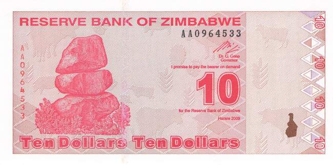 10 Dollar 2009
